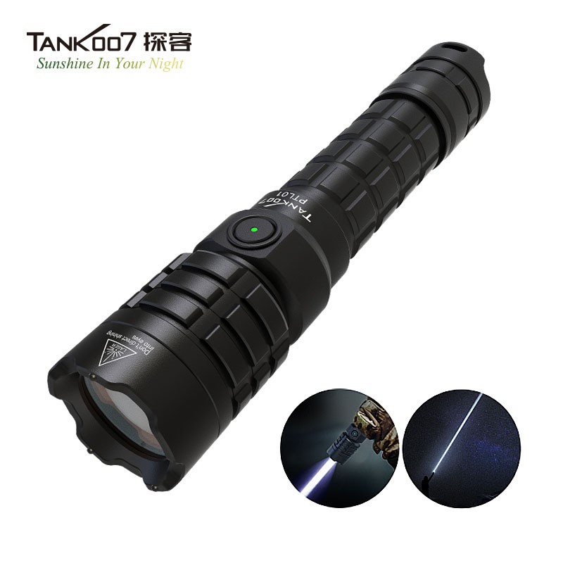 TANK007探（tàn）客PTL01戰（zhàn）術型（xíng）白色激光手電筒 大功率強光..